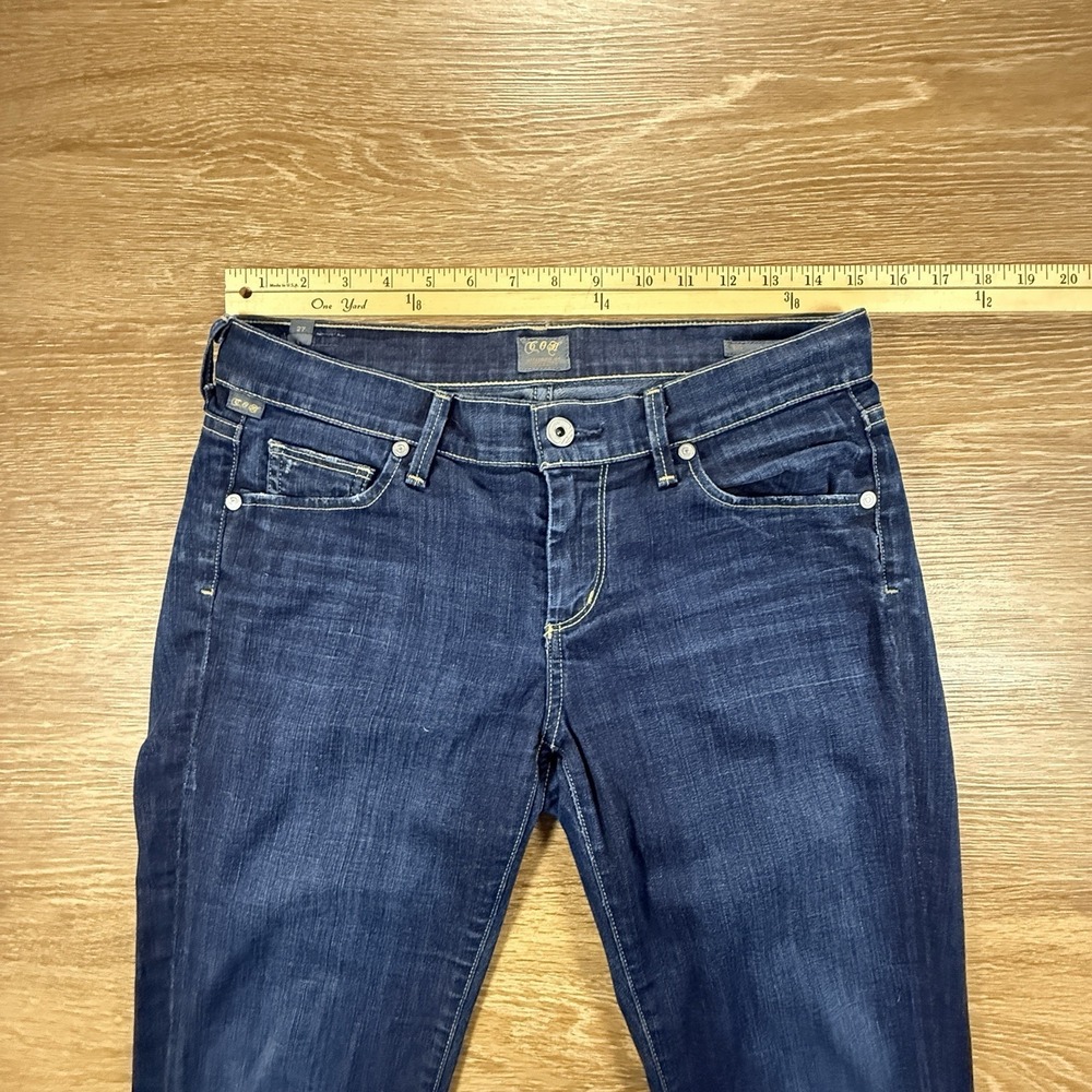 Citizens of Humanity Ava Low Rise Straight Leg Jeans Women's Size 27 Dark Wash - Picture 8 of 12